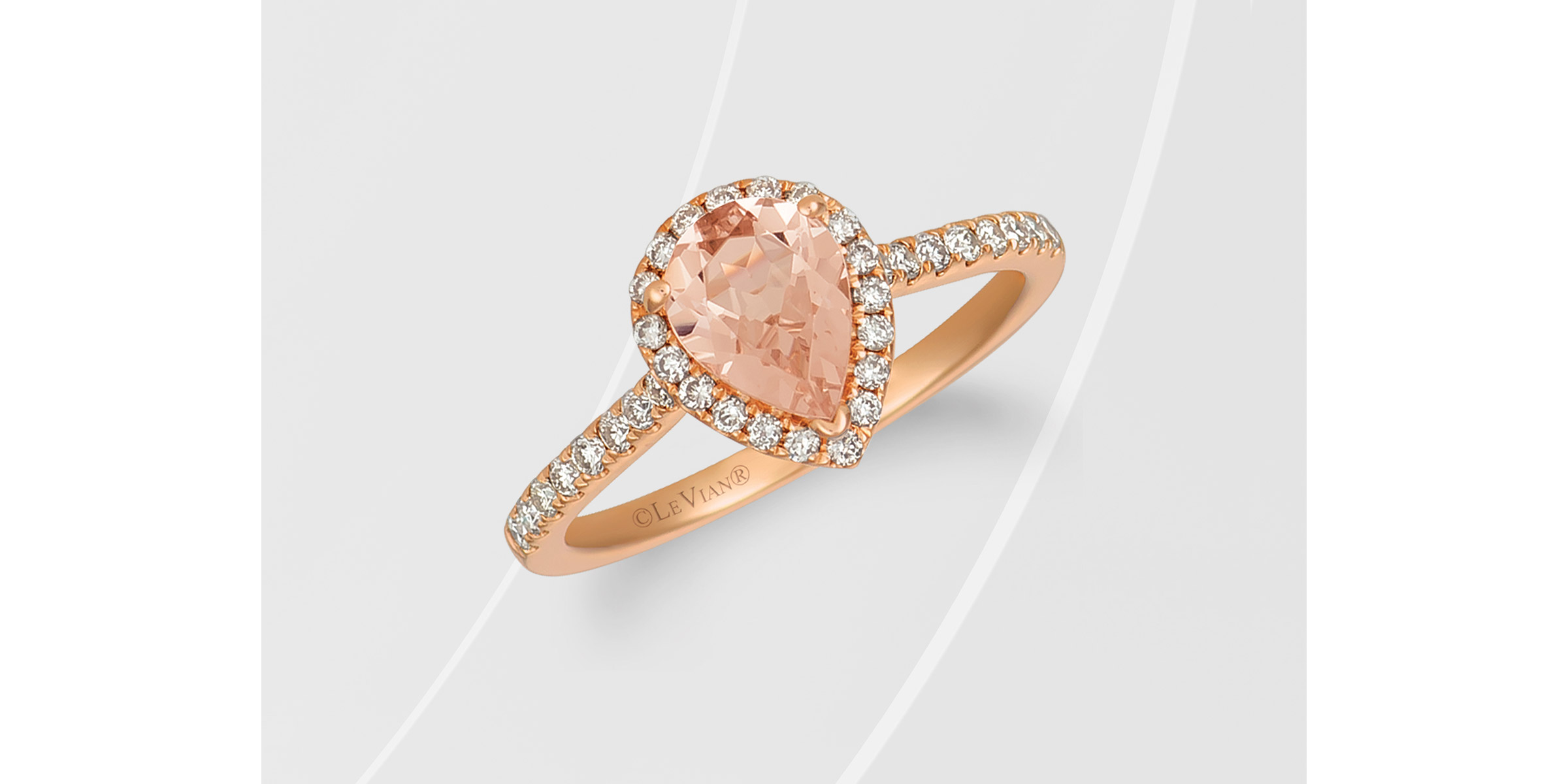 Le Vian Rose Gold Engagement Ring