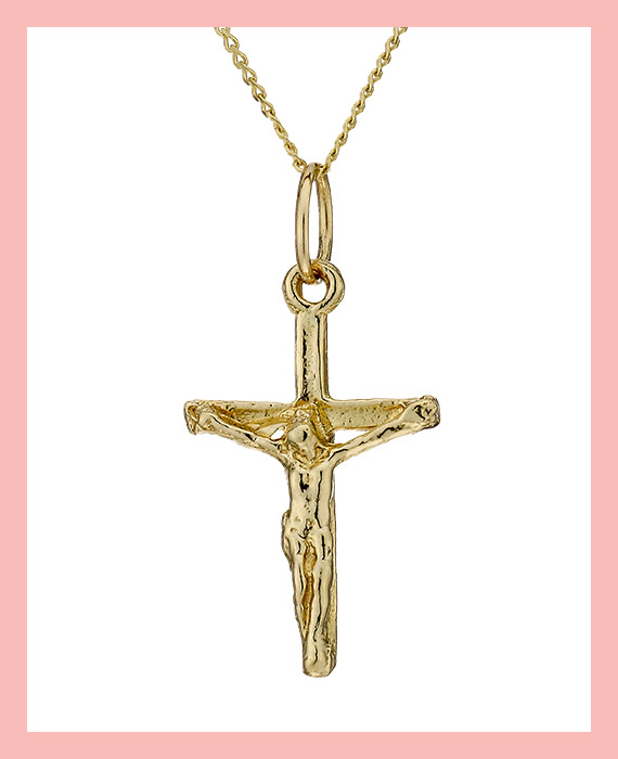 Gold Crucifix on Chain