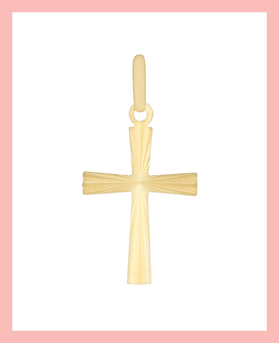 Gold Cross on Chain
