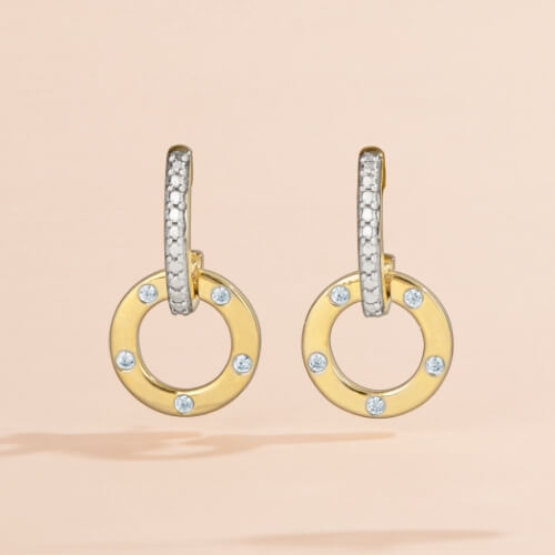 9ct White Gold 0.50ct Total Diamond Cluster Halo Stud Earrings | Ernest  Jones