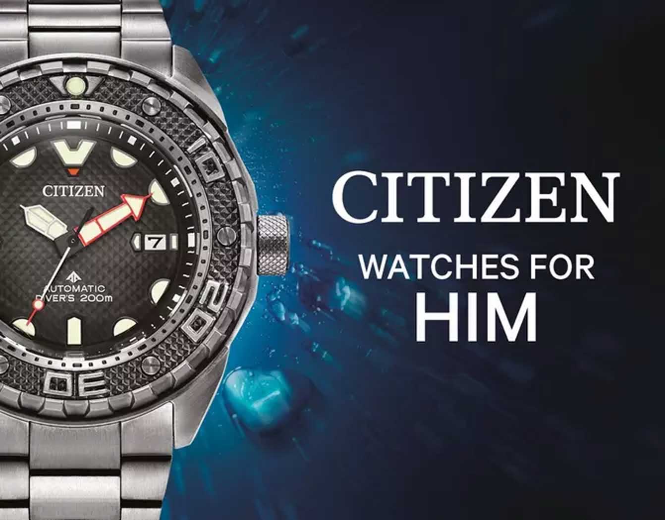 H samuel citizen 2025 eco drive mens watches