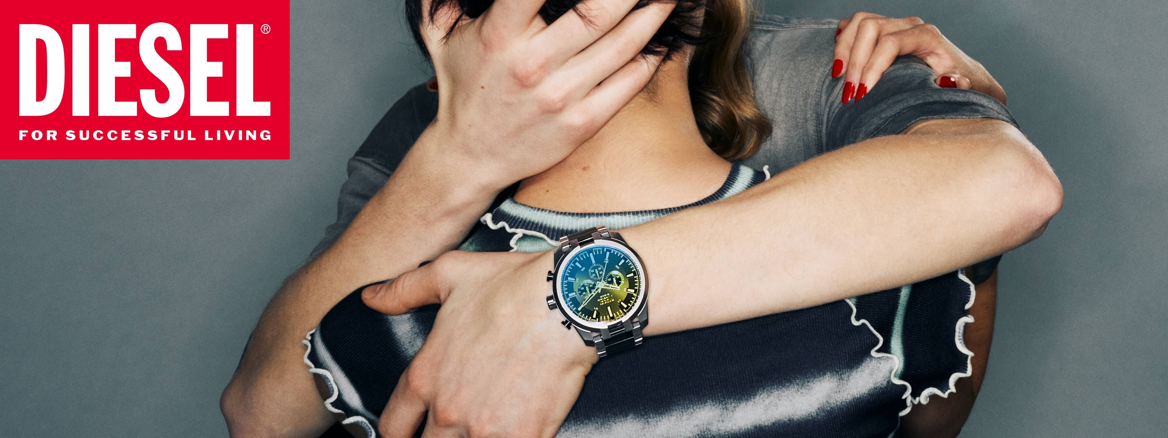 Image of model wearing a watch