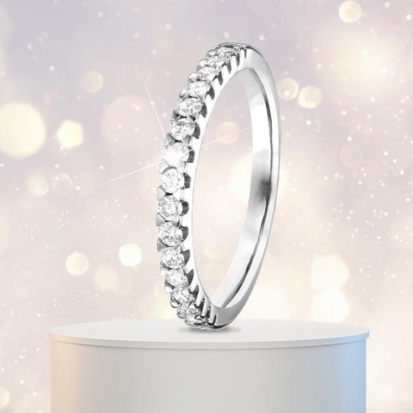 white gold wedding ring